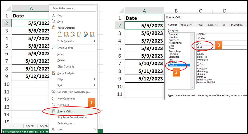 How to Convert Date to Day of Week in Excel: 7 ways to do it 4 Convert Date to Day of Week in Excel 7