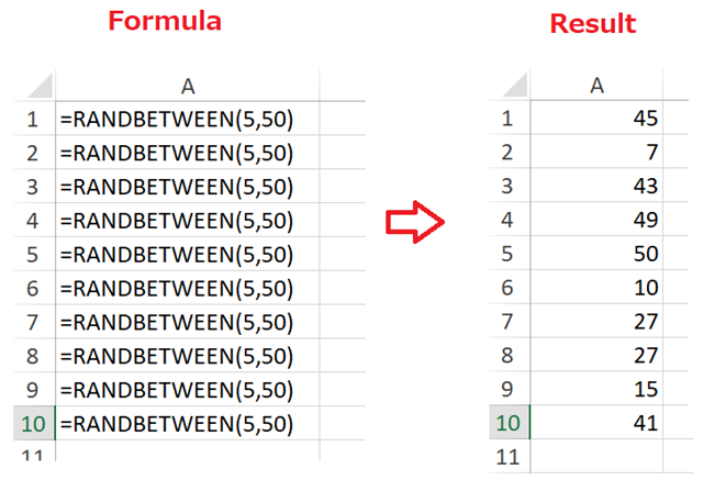 How to Generate Random Numbers in Excel (Both 365 & 2016) in 2024 3 Generate Random Numbers in Excel